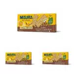 Misura Crackers ai Cereali Multigrain - Farro, Grano Saraceno e Quinoa - Confezione da 1050 grammi
