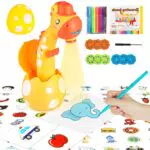 MOMSIV Proiettore di Disegno per Bambini, Giocattolo di Tracciamento e Disegno del Proiettore
