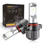 MONDEVIEW Kit Lampadina PSX24W LED PS24W/5202/5201/H16 per Fendinebbia 9009 Antinebbia 55W 8000LM 6000K Disegno 1:1 Alto Potenza CSP LED DRL Senza Ventola Kit di Conversione Bi-xeno/Alogeni IP67