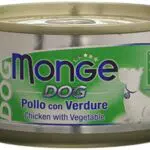 Monge Dog Pollo con Verdure, Cibo Umido per Cani Adulti