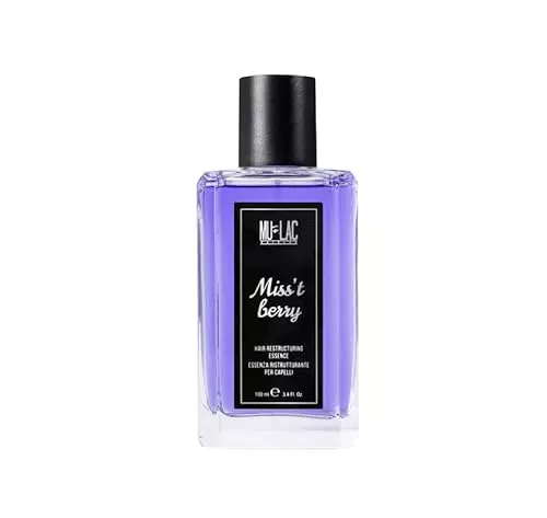 Mulac Cosmetics MISS'T BERRY Essenza Ristrutturante per Capelli Illumina e Profuma Vegan 100 ml
