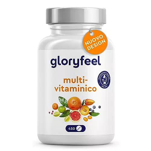 Multivitaminico Completo con Vitamine e Minerali, 450 Compresse