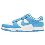 Nike W Dunk Low, Scarpe da Basket Donna, Sail/Coast-Univ Gold