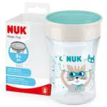 NUK 10255604 Magic Cup bicchiere antigoccia, Bordo anti-rovesciamento a 360°