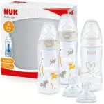 NUK First Choice+ Set Biberon Con 2 Tettarelle In Più