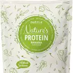 nutri+ Natures Protein Powder Banana 500g - proteine naturali in polvere senza edulcoranti