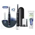 Oral-B Spazzolino Elettrico Ricaricabile iO6 Nero con Custodia da Viaggio