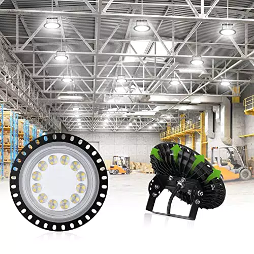 Omprar UFO Proiettore Faretto LED, 50W LED Alta Luce Della Baia 5000LM