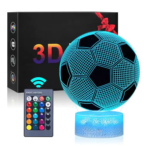 ONEVER Base per luce LED 3D, 10Pack Supporto per base per luce notturna con lampada a LED 3D con fogli acrilici Touch Screen Base per display a LED Telecomando per camera da letto Camera dei bambini