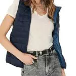 Only Onlnewtahoe Hood Waistcoat Otw Noos Gilet, Cielo Notturno