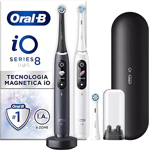 Oral-B Spazzolino Elettrico Ricaricabile iO8, Sensore di Pressione