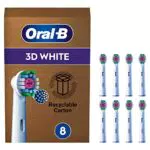 Oral-B Testine Di Ricambio Pro 3D White. Adatto Per Buca Delle Lettere