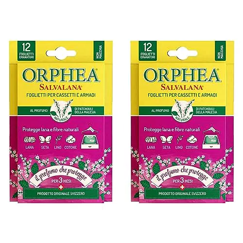 Orphea Patchouli Salvalana, Cassetti E Armadi 12 foglietti