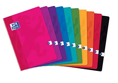 Oxford Classic  Pack di 10 libretas puntatura, Copertina morbida