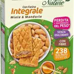 Pesoforma 16 Biscotti, Miele e Mandorle, con Farina integrale