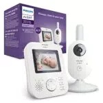 PHILIPS AVENT SCD833/26 - Video-Babyphone, colore: Bianco