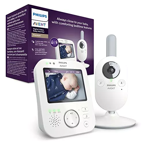 Philips AVENT SCD843/26 per Interni - Video 720p -Babyphone