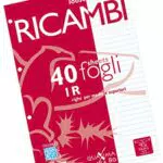 Pigna 00629031R, Ricambio non rinforzato, Rigatura 1R
