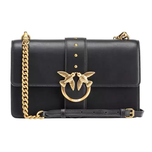 Pinko Love One Classic CL Vitello Seta, Borsa Donna