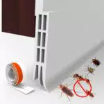 POPYS Porta Guarnizione inferiore - Paraspifferi sottoporta - Paraspifferi porta blindata - paraspifferi finestre - guarnizione porta