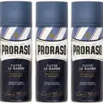 Proraso - Confezione da 3 schiuma da barba Proraso Blue Shaving Foam