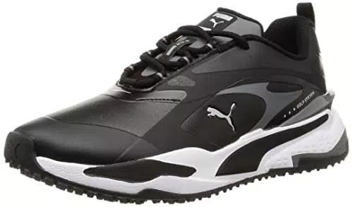PUMA GS-FAST, Scarpe da Golf Unisex - Adulto, Nero,