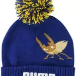 PUMA Small World Pom Beanie Cappello, Blazing Blu, Taglia Unica Unisex-Bimbi