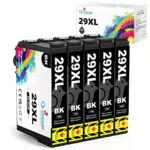 Q-image 29XL Cartucce d'inchiostro Compatibili per Epson 29 XL Sostituzione per Expression Home XP-235 XP-245 XP-247 XP-255 XP-257 XP-332 XP-335 XP-342 XP-345 XP-352 XP-355 XP-432 XP435