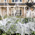 Ragnatela di Halloween, Ragnatela Bianca, 100g Ragnatela Halloween Decorazione