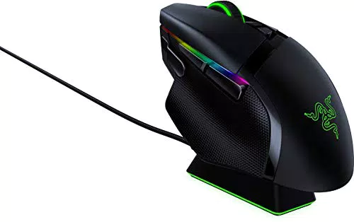 Razer Basilisk Ultimate con Stazione Di Ricarica, Mouse da Gioco Wireless con 11 Pulsanti Programmabili