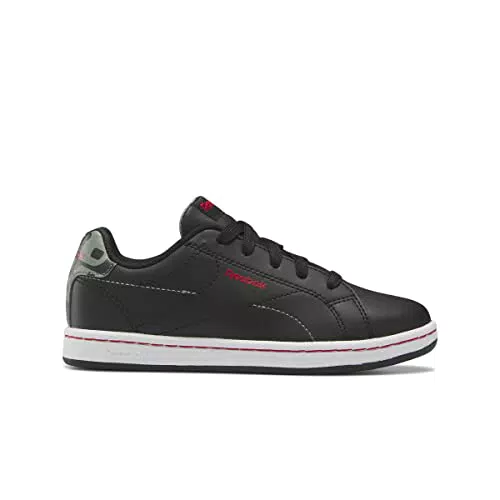 Reebok Royal Complete CLN 2.0, Sneaker, Core Black/Harmony Green/Acid Yellow