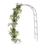 Relaxdays Arco per Rose, Rampicanti, Decorazione da Giardino