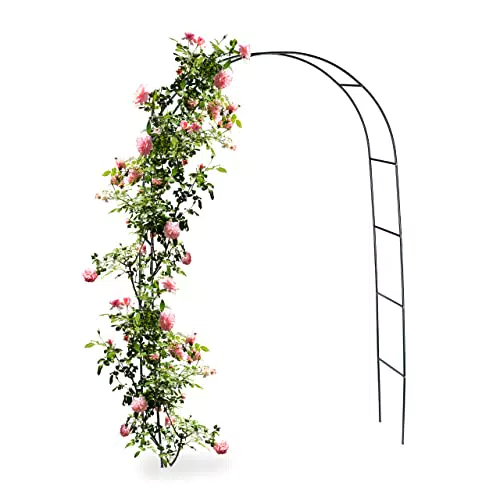 Relaxdays Arco per Rose, Rampicanti, Decorazione da Giardino