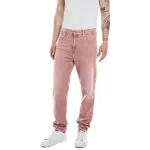 REPLAY Jeans Uomo Sandot Tapered Fit in Denim Comfort