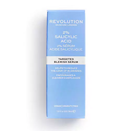 Makeup Revolution Skincare London 2% Acido Salicilico BHA Siero Anti-Ebrasione
