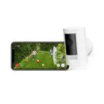 Ring Stick Up Cam Battery di Amazon, telecamera di sicurezza in HD con sistema di comunicazione bidirezionale