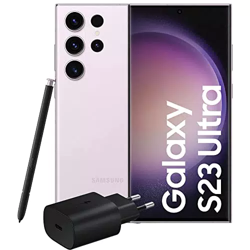 Samsung Galaxy S23 Ultra Smartphone Android, Caricatore Incluso