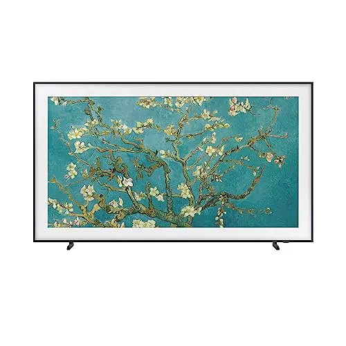 Samsung Lifestyle TV QE85LS03BAUXZT The Frame QLED 4K, nero 2022