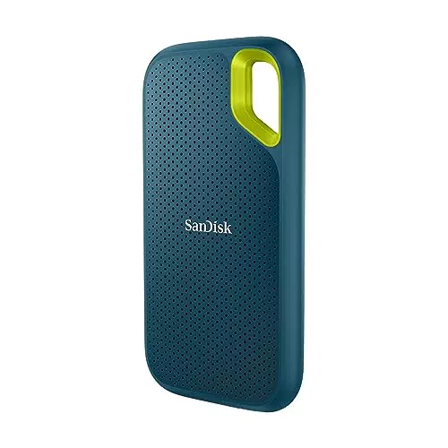 SanDisk 1TB Extreme SSD portatile, USB-C, Unità a stato solido NVMe esterna