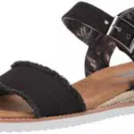 Skechers Desert Kiss Adobe Princess, Sandali Donna, Nero