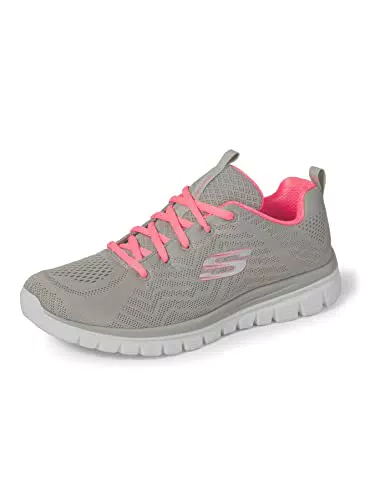 Skechers Graceful Get Connected, Sneaker Donna, Grigio