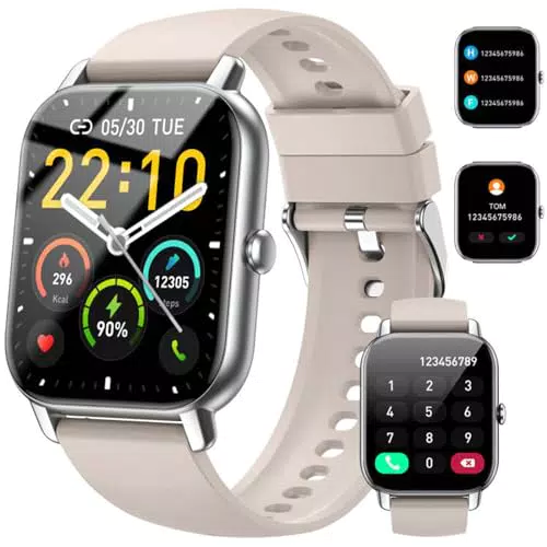 Smartwatch Uomo Donna, Effettua o Risposta Chiamate