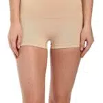 Spanx Boyshort, Mutandine Modellanti Donna, Beige, M