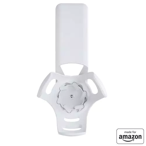 Supporto per presa di corrente "Made for Amazon" per Echo Dot Bianco. Non compatibile con Echo Dot con orologio