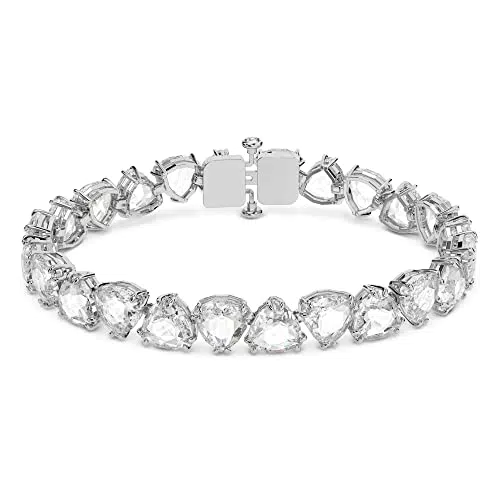 Swarovski Millenia Bracciale, con CristalliSwarovski a Taglio Trillian e Struttura Placcata in Tonalità Rodio