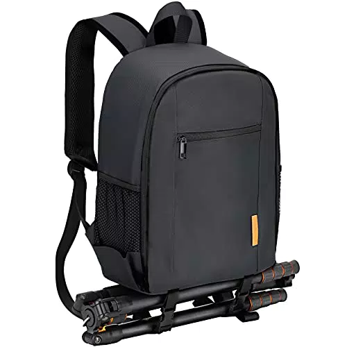 TARION TBS Zaino fotografico Zaino fotografico SLR piccolo Zaino per fotocamera impermeabile Borsa per fotocamera leggera e compatta con copertura antipioggia