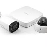 Technaxx Midi Security Kit PRO FullHD 1080p TX-51 con ricevitore e due telecamere per uso interno ed esterno - Monitor in tempo reale