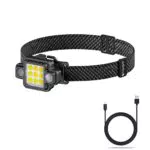 Tefelan Lampada Frontale a LED, Mini Luce Magnetica da Campeggio