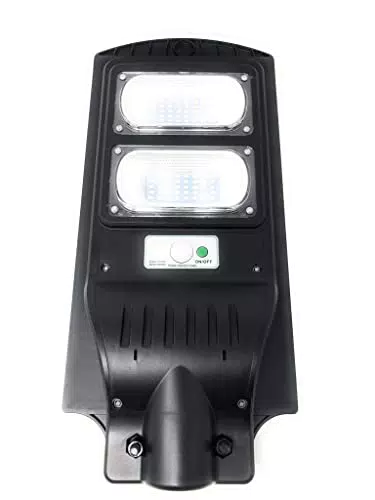 Lampione Stradale A Led Da 60W Energia Solare Con Pannello + Telecomando
