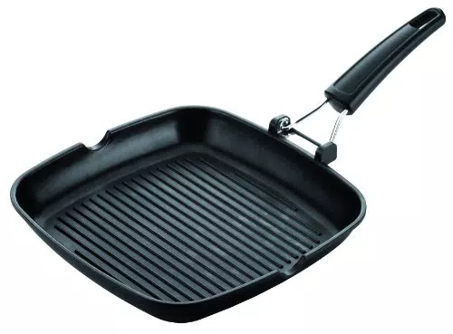 Tescoma 601252 Premium Bistecchiera con Manico Pieghevole
